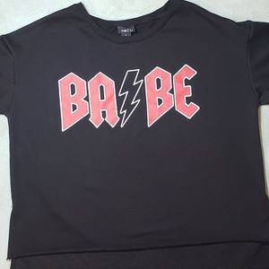 Rue 21 Short Sleeve Sweatshirt